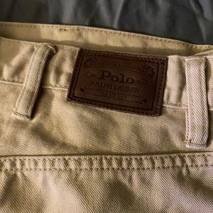 Men’s khaki colored Ralph Lauren Polo jeans